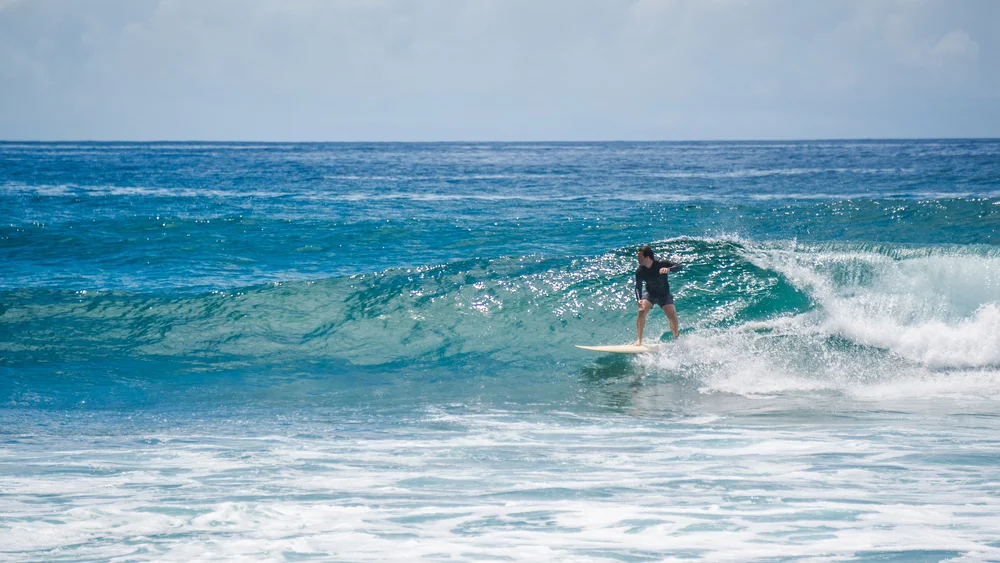 Clean line surfing